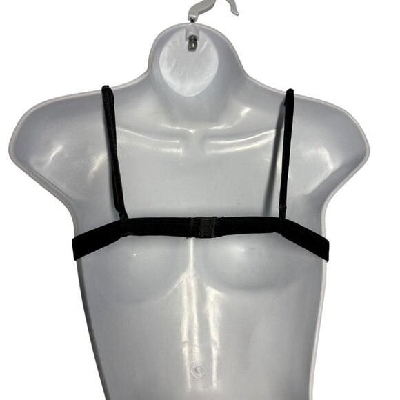 TRIANGL Tootsie Moody Skies Black Velvet Bikini top size medium - Picture 4 of 8